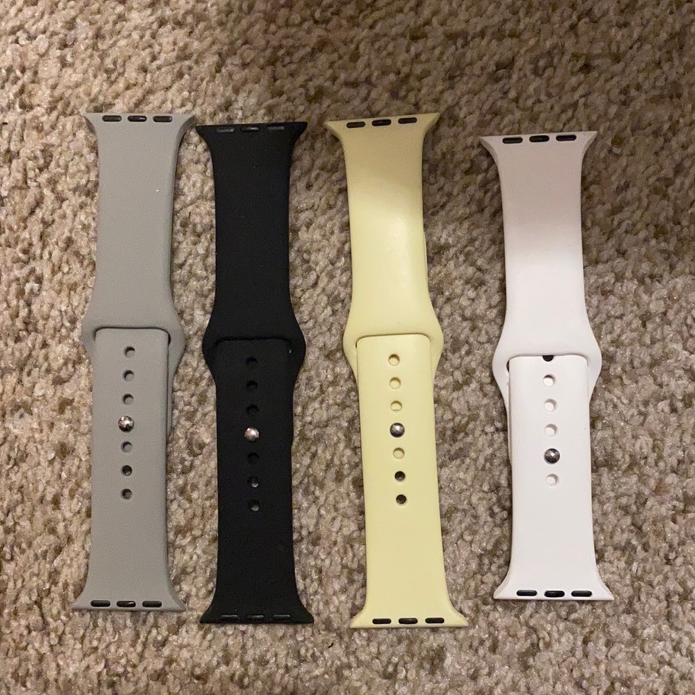 4 Apple watch bands